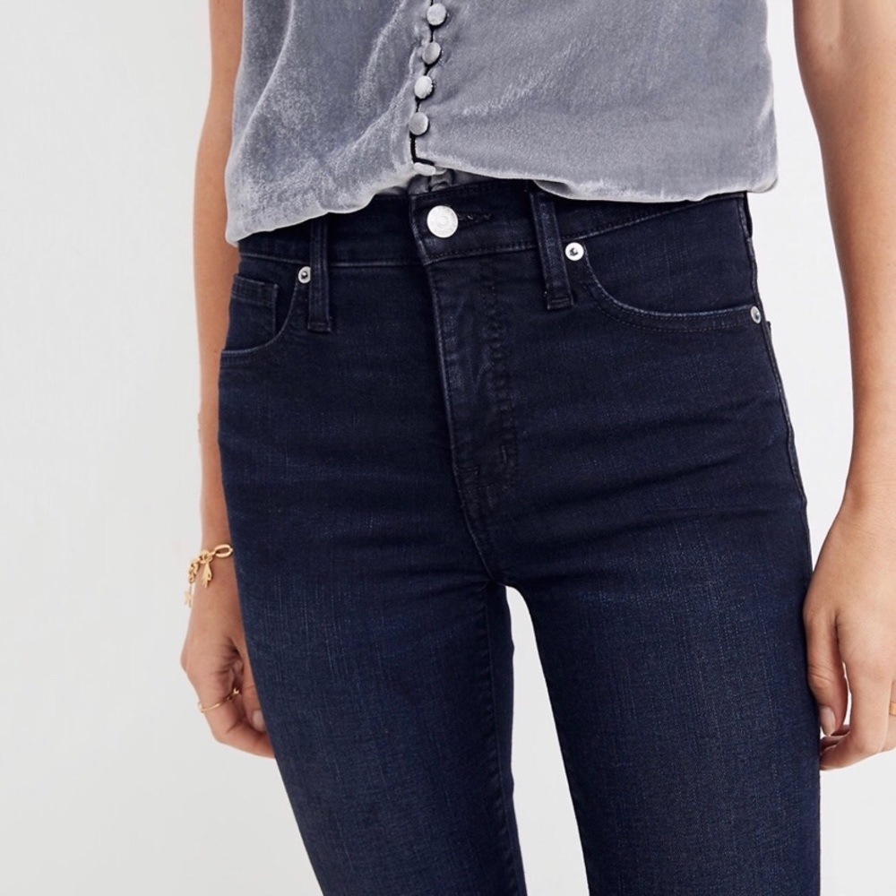 NWT Madewell 9" Mid-Rise Skinny Jeans - Picture 3 of 4
